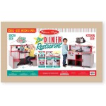 Bucatarie Combo Restaurant star 2 in 1 cu loc de luat masa -  Colt de joaca  Melissa and Doug